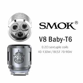 Resistencia V8 baby T6 Smok